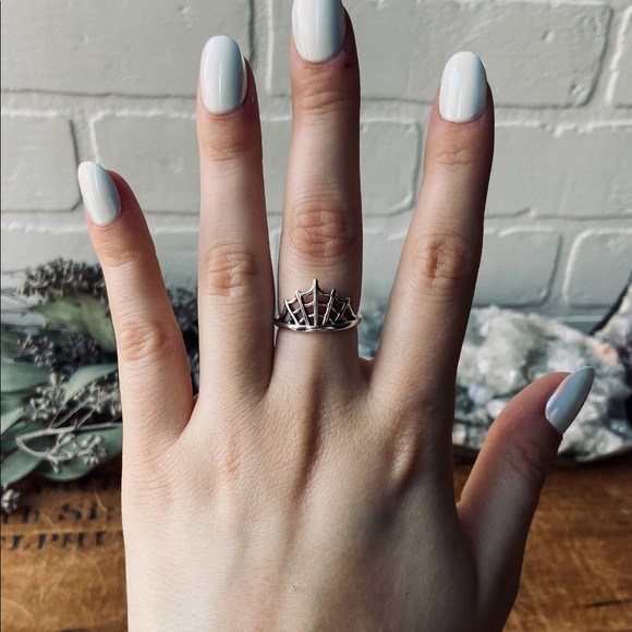 Spiderweb ring - Picture 4 of 4